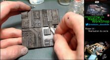 Maquette : StarWars A-Wing, réalisation du socle by Replay Twitch Makotoworkshop